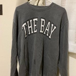 The Bay Grey Crewneck